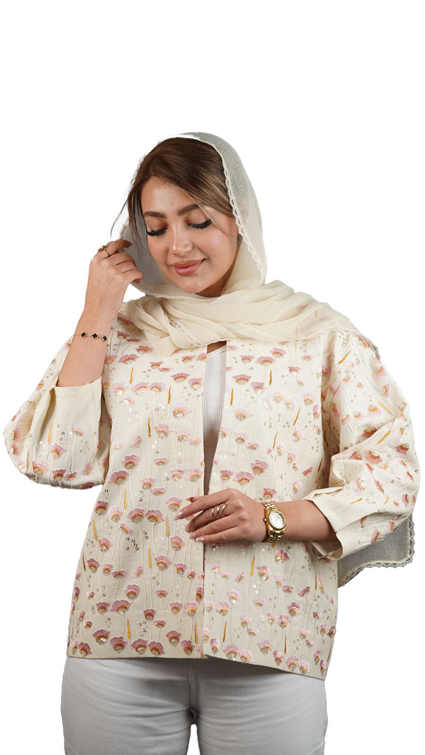 کت سوزن دوزی مجلسی